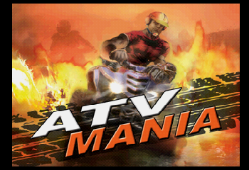 ATV Mania Title Screen